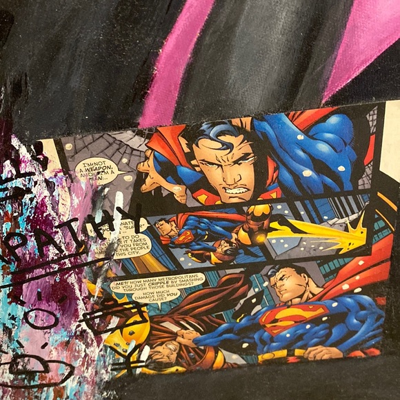 "Meet Mr Karl" 2018 - Mixed media original artwork by yours truly - 40x30 Canvas - Picture 11 of 13